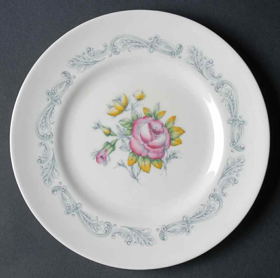 Chantilly Rose Salad Plate by Royal Doulton-1