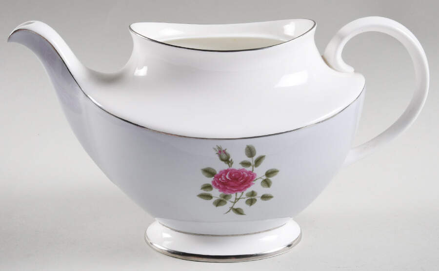 Chateau Rose Teapot No Lid by Royal Doulton-1