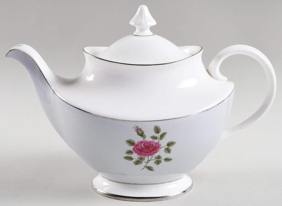 Chateau Rose Teapot & Lid by Royal Doulton-1