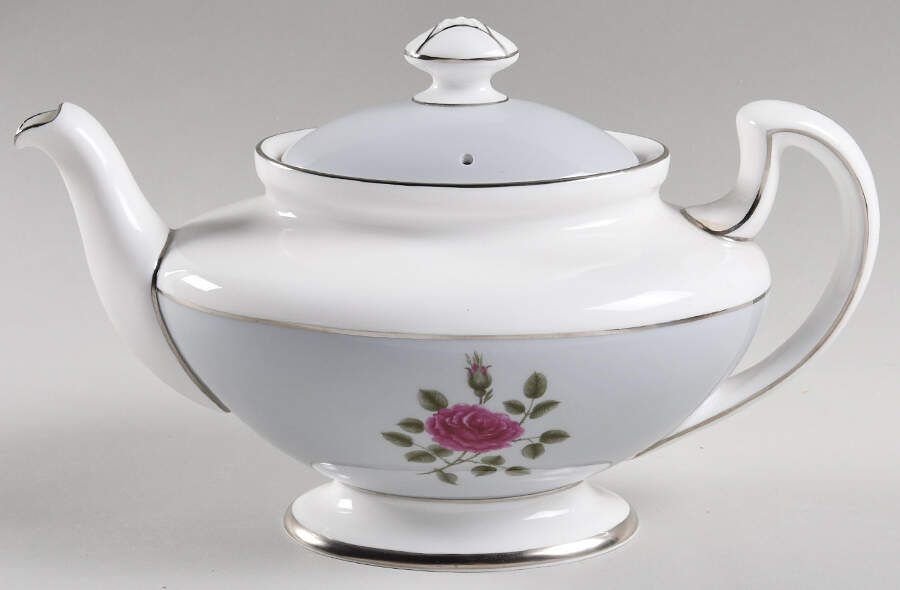 Chateau Rose Teapot & Lid by Royal Doulton-1
