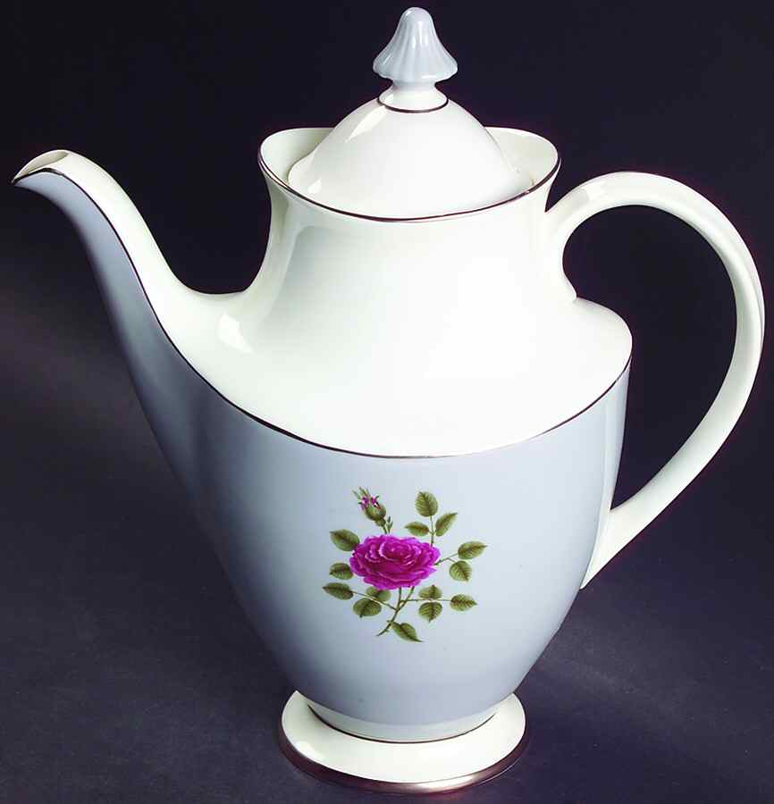 Chateau Rose Coffee Pot & Lid by Royal Doulton-1