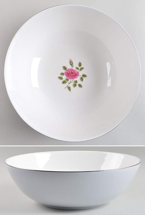 Chateau Rose 10" Large Salad Serving Bowl by Royal Doulton-1