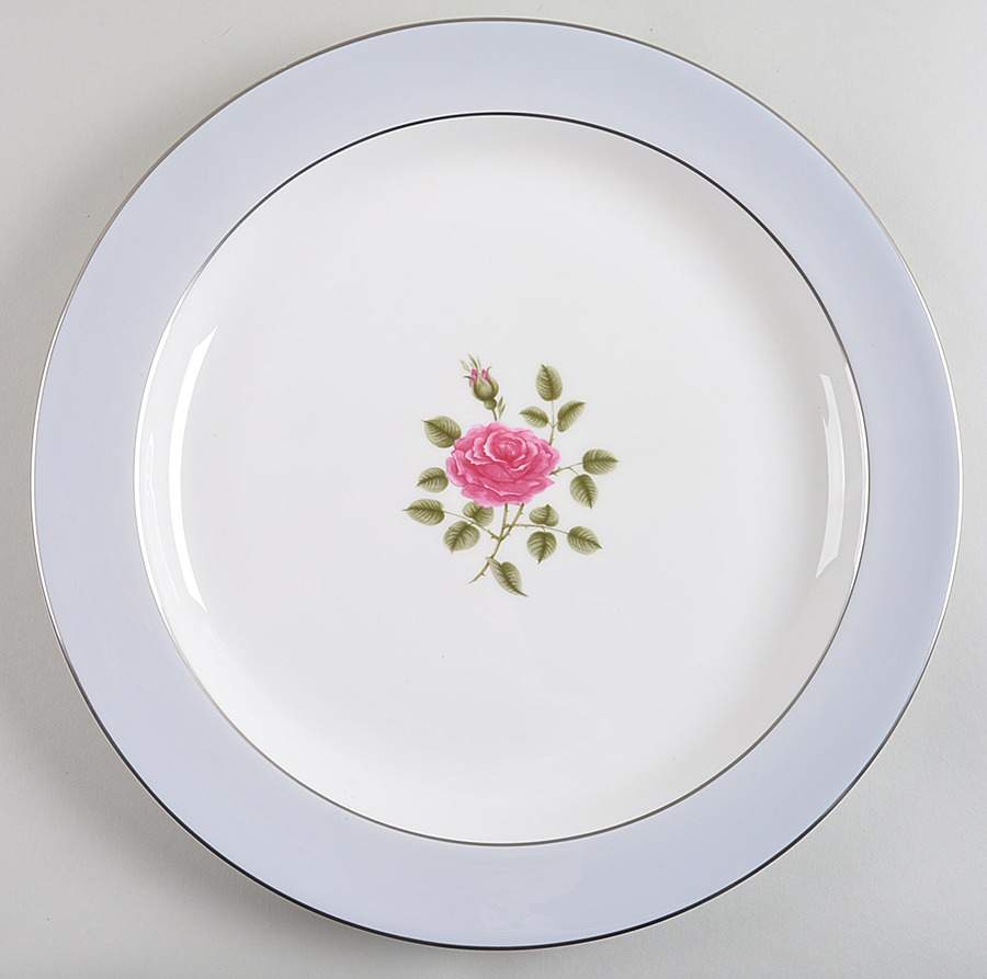 Chateau Rose 13" Chop Plate (Round Platter) by Royal Doulton-1