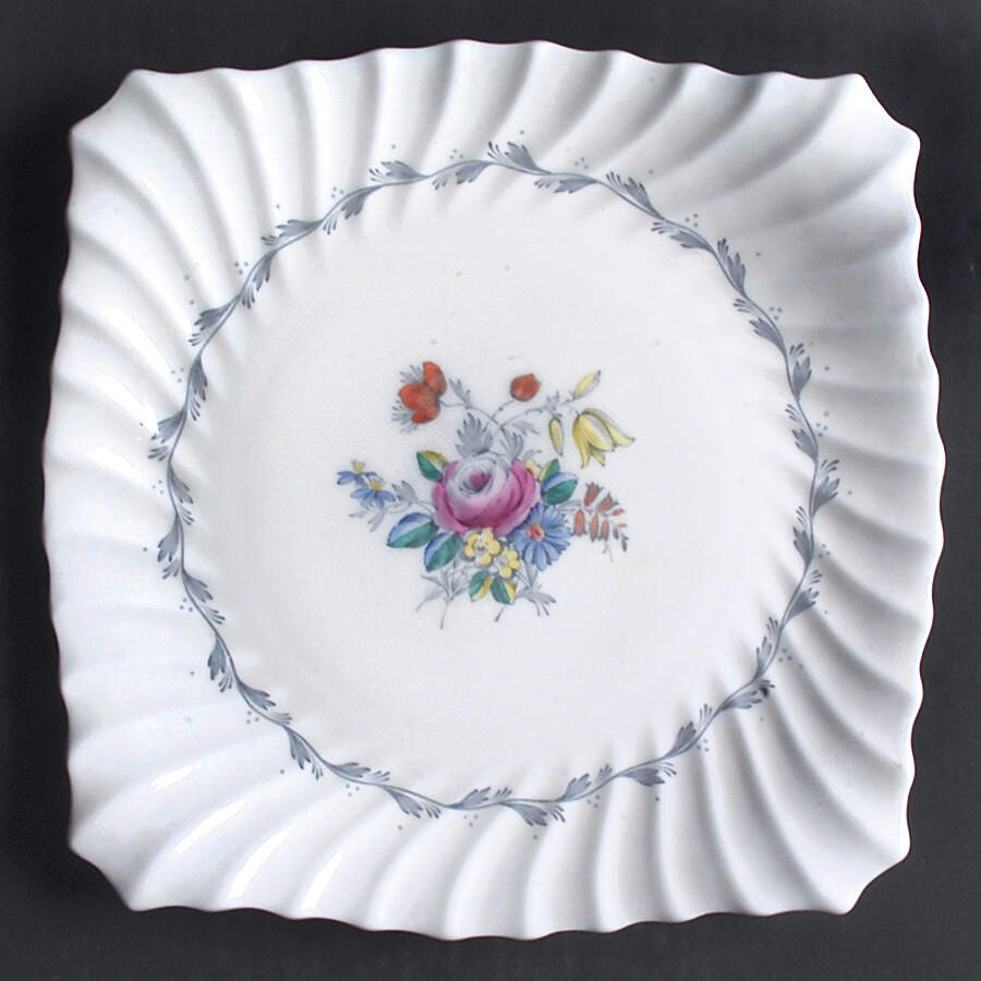 Chelsea Rose Square Cake Plate by Royal Doulton-1