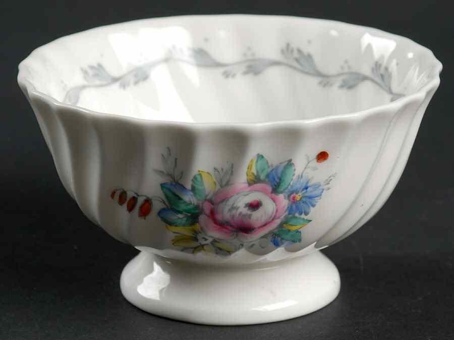 Chelsea Rose Open Sugar Bowl by Royal Doulton-1