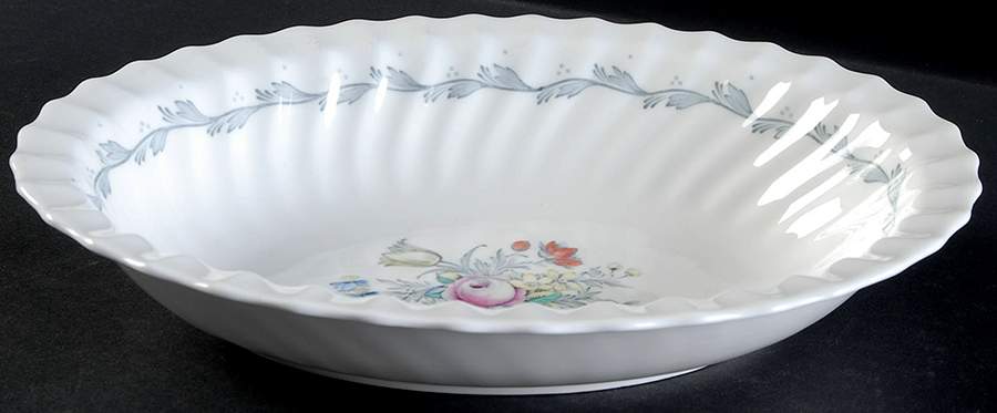 Chelsea Rose 10" Oval Vegetable Bowl by Royal Doulton-1