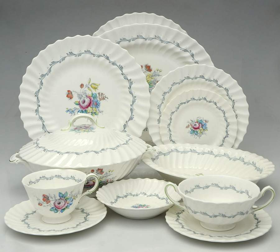 Chelsea Rose 69 Piece Estate Set by Royal Doulton-1