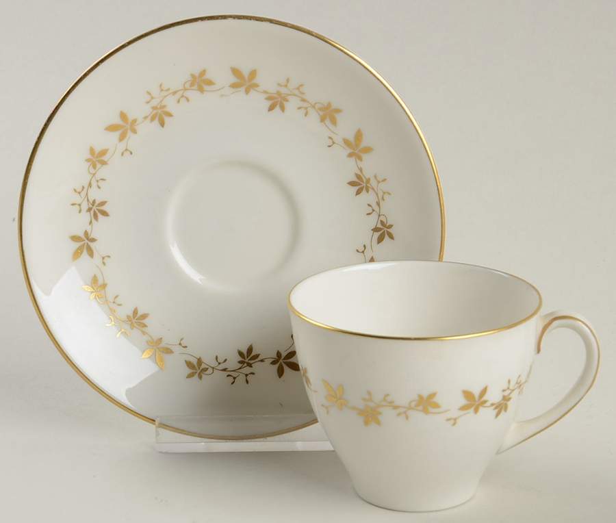 Citadel Flat Demitasse Cup & Saucer Set by Royal Doulton-1