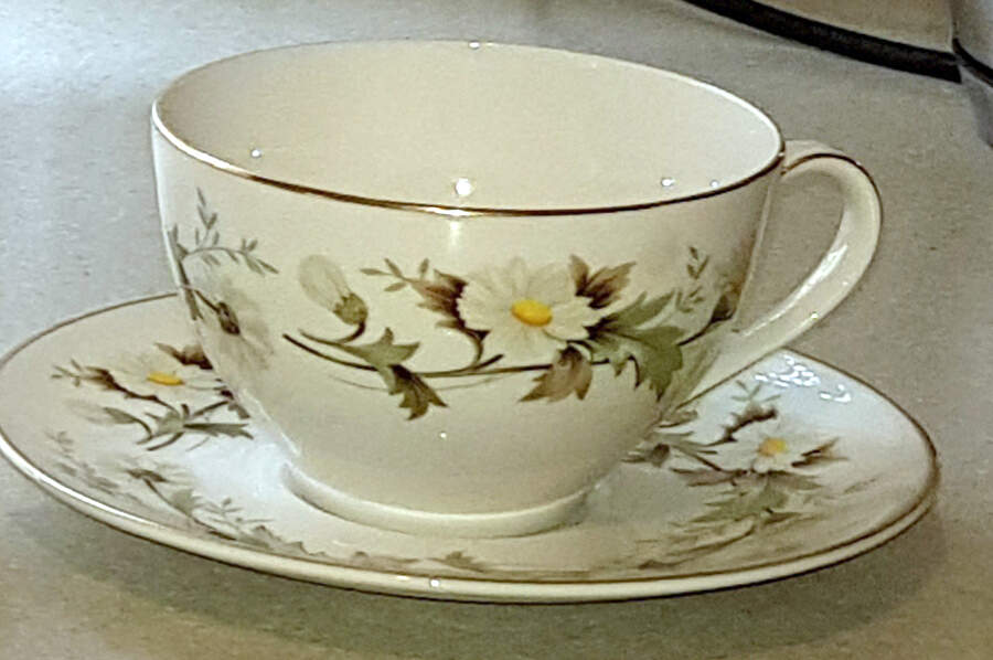 Clairmont Flat Cup & Saucer Set by Royal Doulton-1