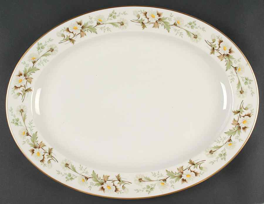 Clairmont 15" Oval Serving Platter by Royal Doulton-1