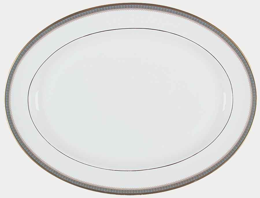 Clarendon 16" Oval Serving Platter by Royal Doulton-1