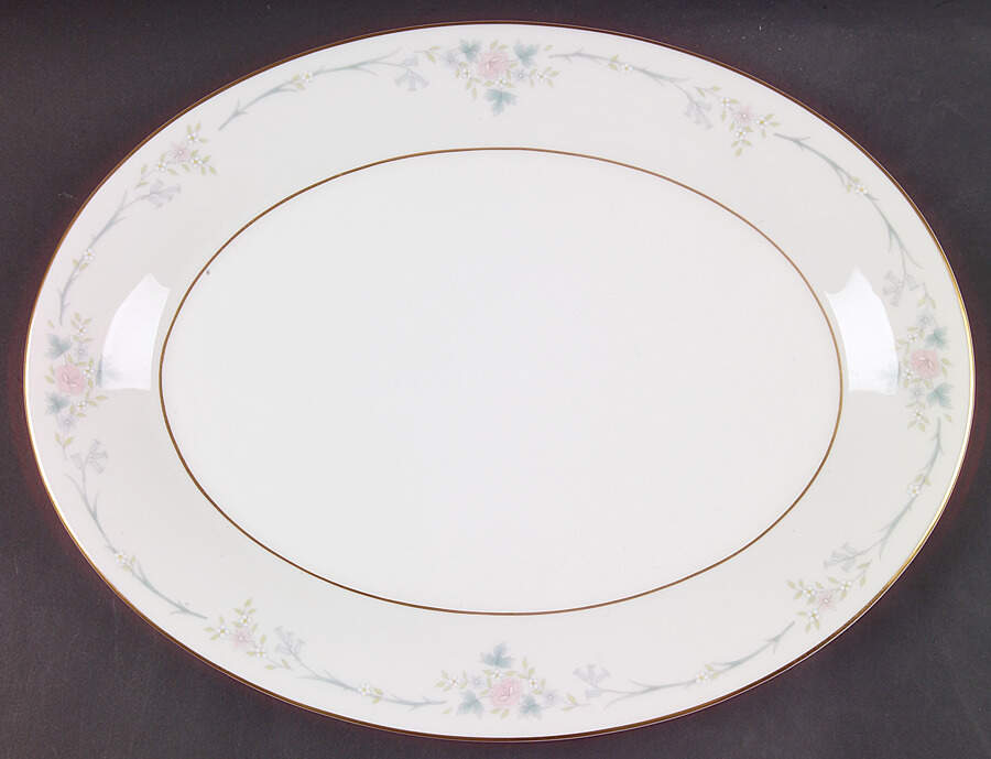 Classique 13" Oval Serving Platter by Royal Doulton-1