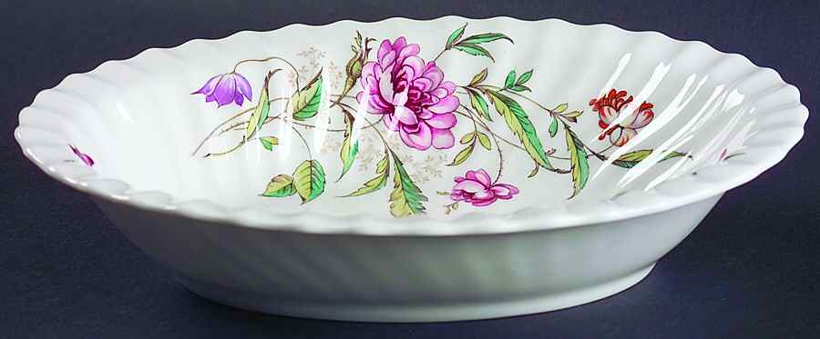Clovelly 10" Oval Vegetable Bowl by Royal Doulton-1