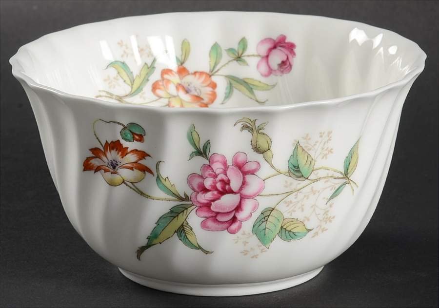 Clovelly Cranberry Bowl by Royal Doulton-1