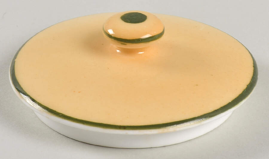 Coaching Days (Smooth, Bone) Lid for Sugar Bowl by Royal Doulton-1