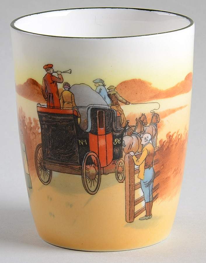 Coaching Days (Smooth, Bone) 10 Oz Tumbler by Royal Doulton-1