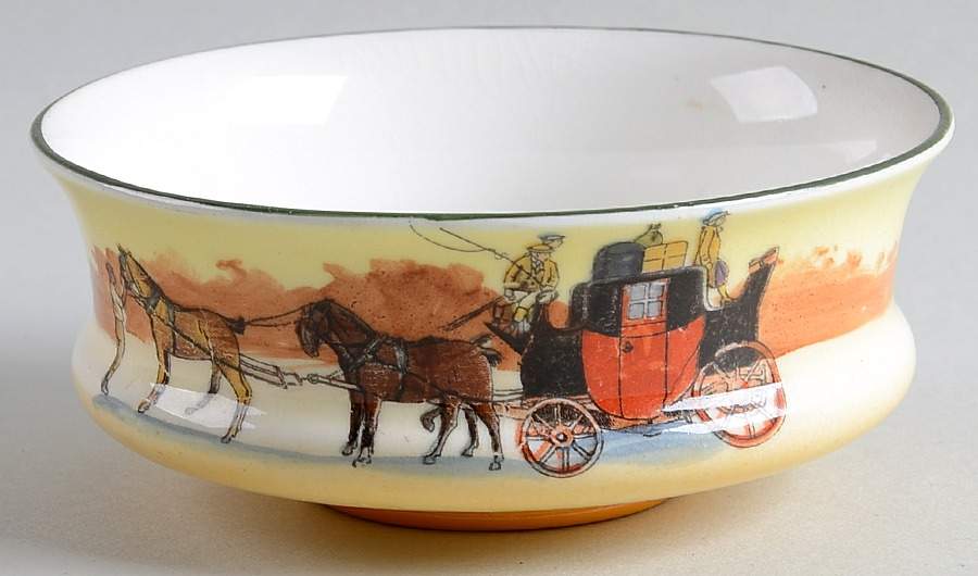 Coaching Days (Smooth, Bone) Ramekin by Royal Doulton-1