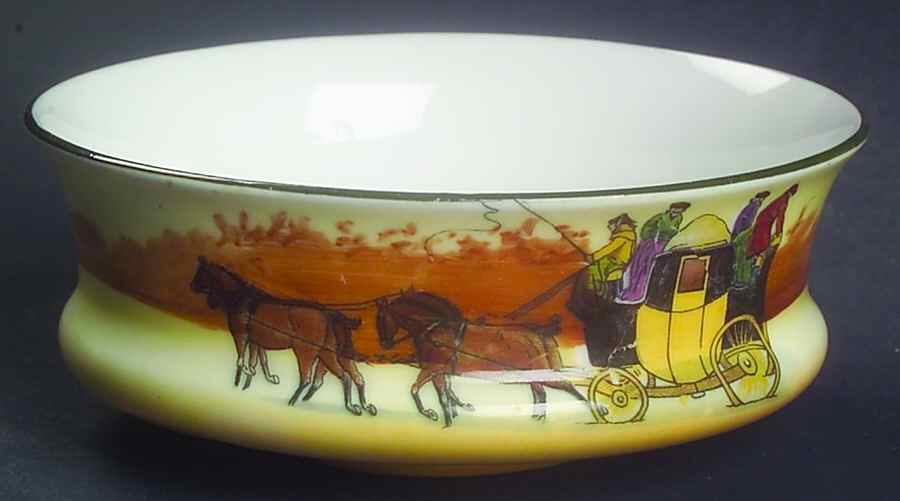 Coaching Days (Smooth, Bone) Ramekin by Royal Doulton-1