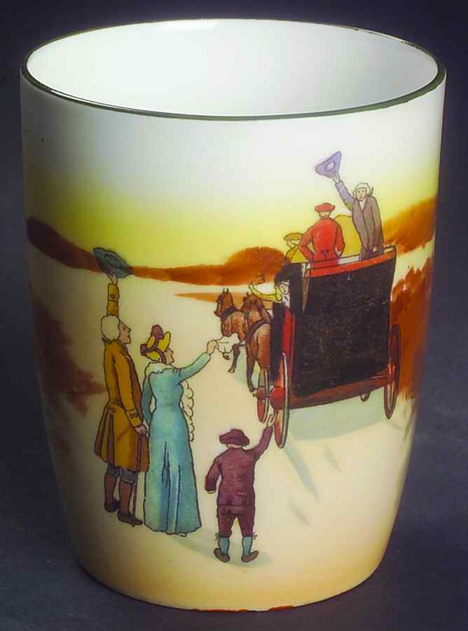 Coaching Days (Smooth, Bone) 10 Oz Tumbler by Royal Doulton-1