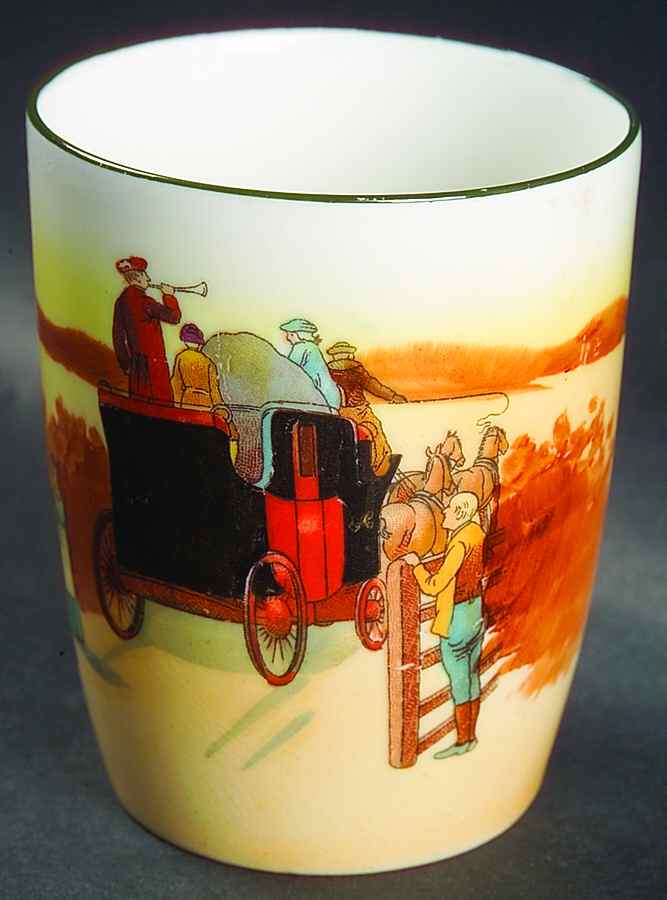 Coaching Days (Smooth, Bone) 10 Oz Tumbler by Royal Doulton-1