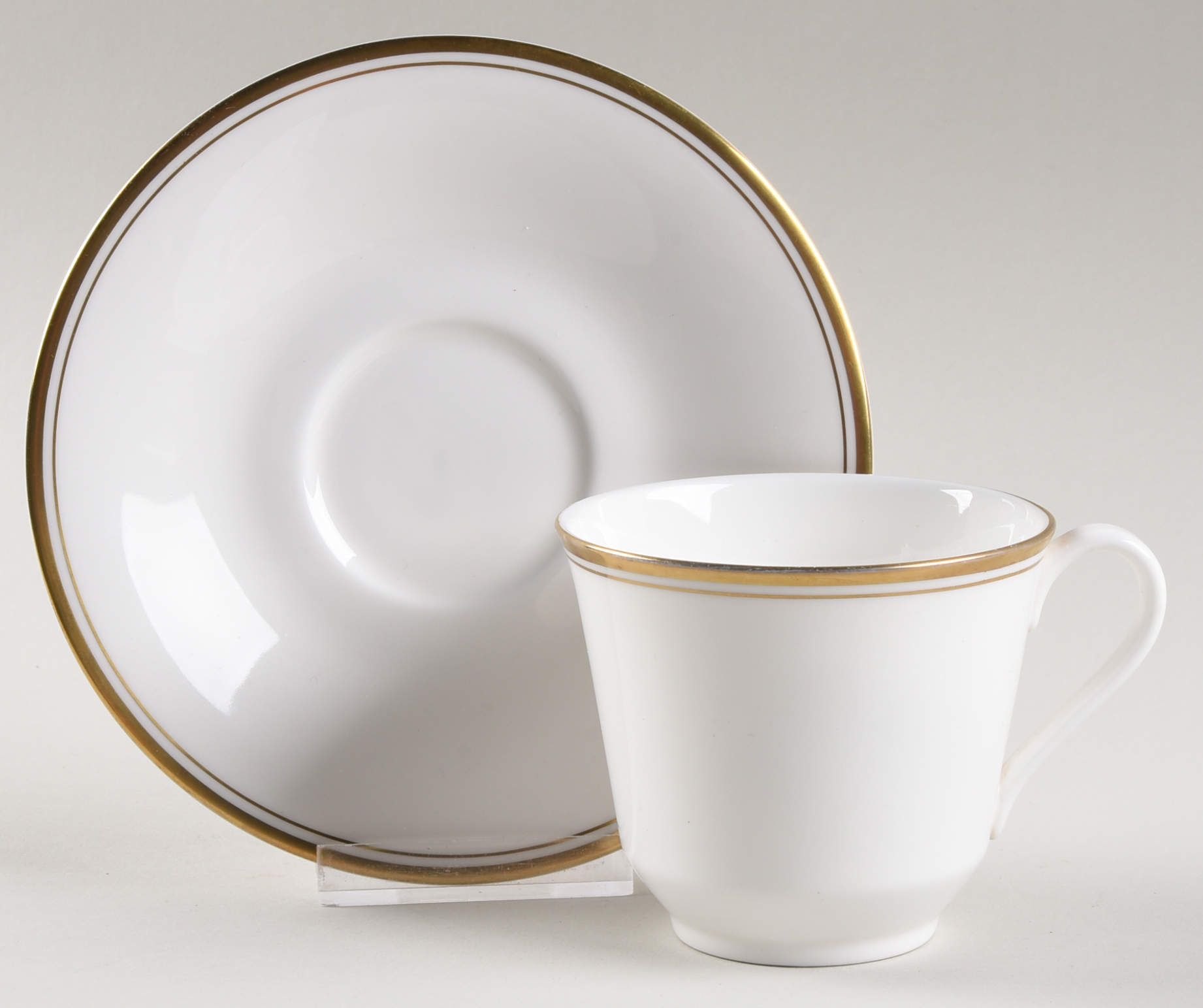 Concord Gold Footed Cup & Saucer Set by Royal Doulton-1