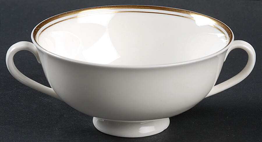 Concord Gold Footed Cream Soup Bowl by Royal Doulton-1