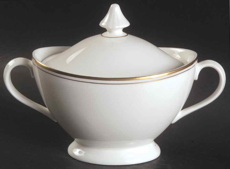 Concord Gold Sugar Bowl & Lid by Royal Doulton-1