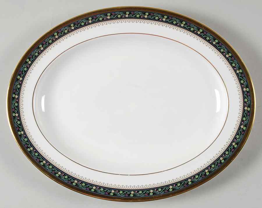 Coleridge 13" Oval Serving Platter by Royal Doulton-1