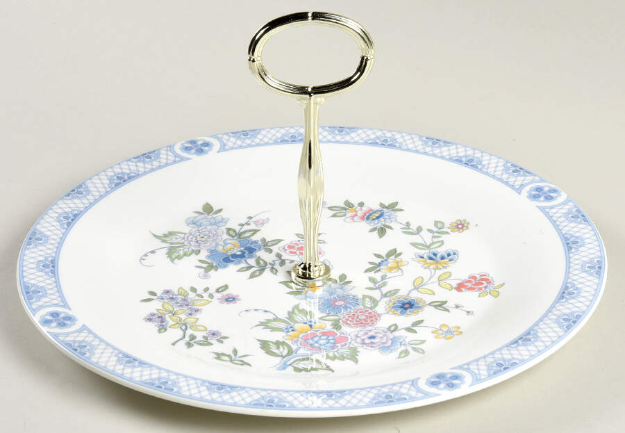 Coniston Round Serving Plate with Center Handle (Dp) Hc by Royal Doulton-1