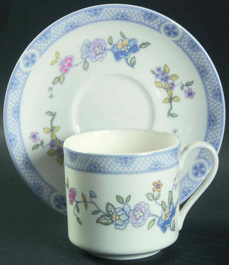 Coniston Flat Demitasse Cup & Saucer Set by Royal Doulton-1