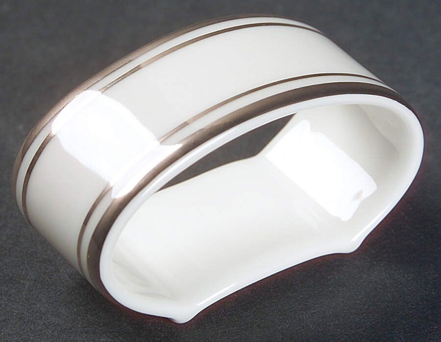 Concord Platinum (Concord Shape) Napkin Ring by Royal Doulton-1