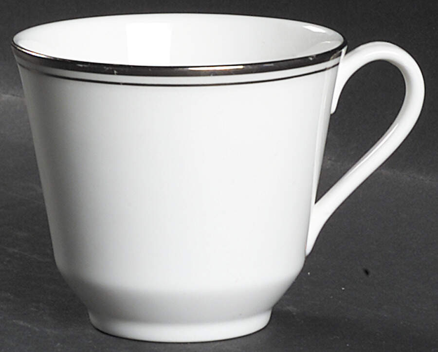 Concord Platinum (Concord Shape) Flat Cup by Royal Doulton-1