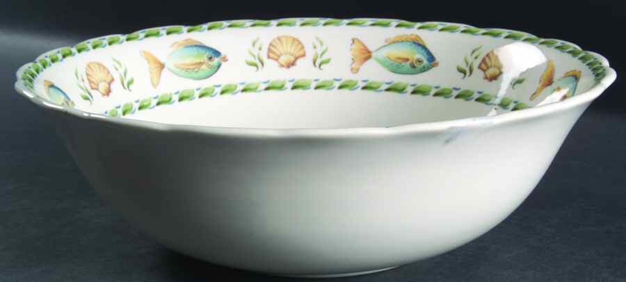 Coral Reef 10" Large Salad Serving Bowl by Royal Doulton-1