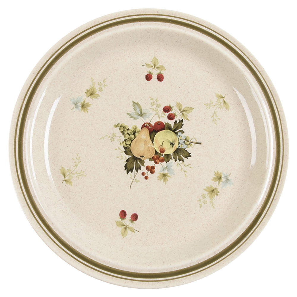Cornwall (Rim, Double Green Trim) Salad Plate by Royal Doulton-1