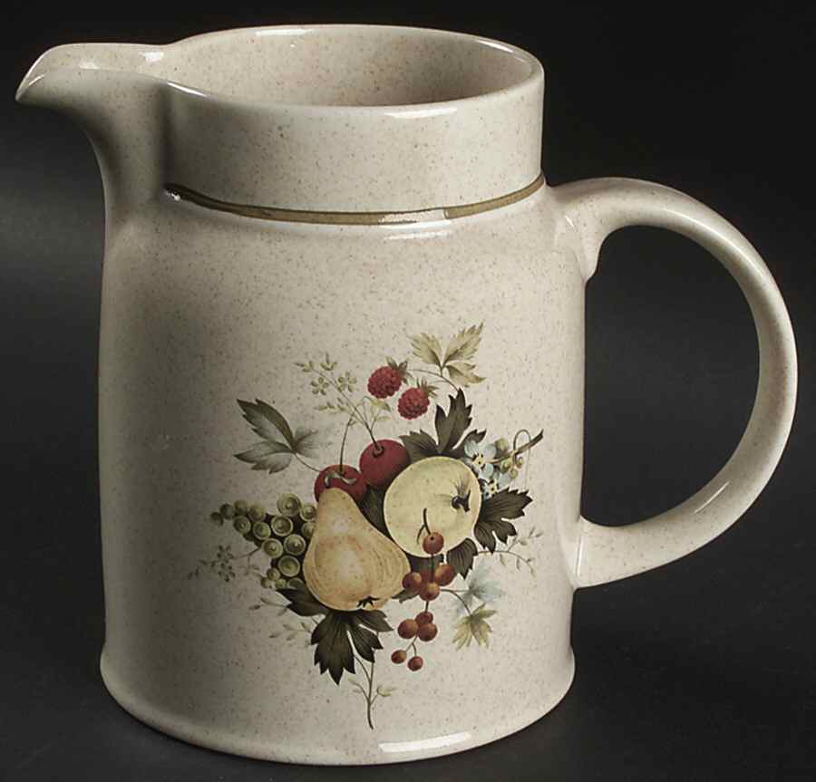 Cornwall (Rim, Double Green Trim) 32 Oz Pitcher by Royal Doulton-1
