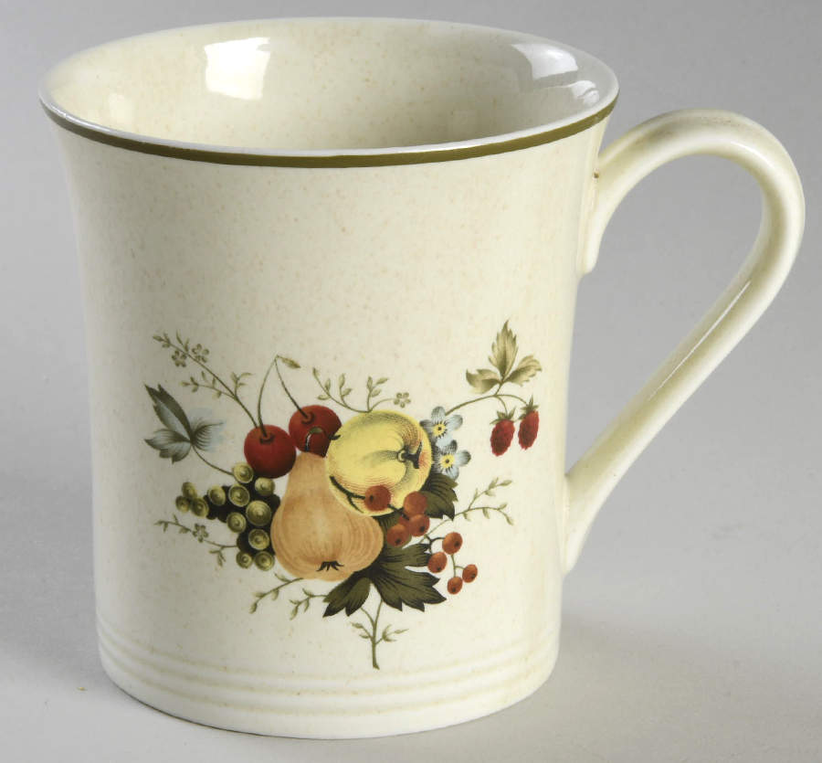 Cornwall (Coupe, Single Line Green Trim) Mug by Royal Doulton-1