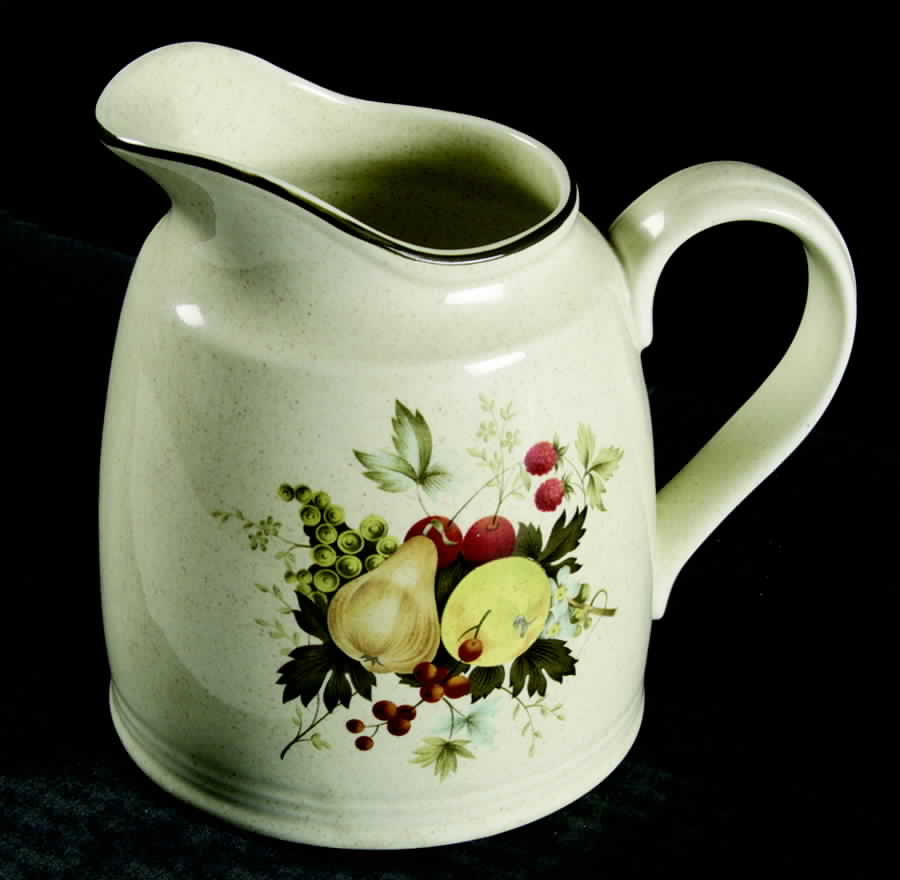 Cornwall (Coupe, Single Line Green Trim) 32 Oz Pitcher by Royal Doulton-1