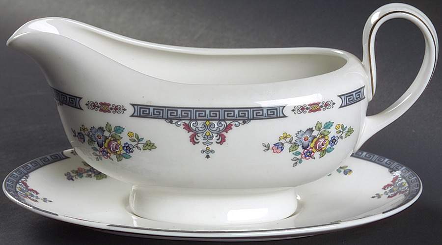 Cotswold Gravy Boat & Underplate by Royal Doulton-1