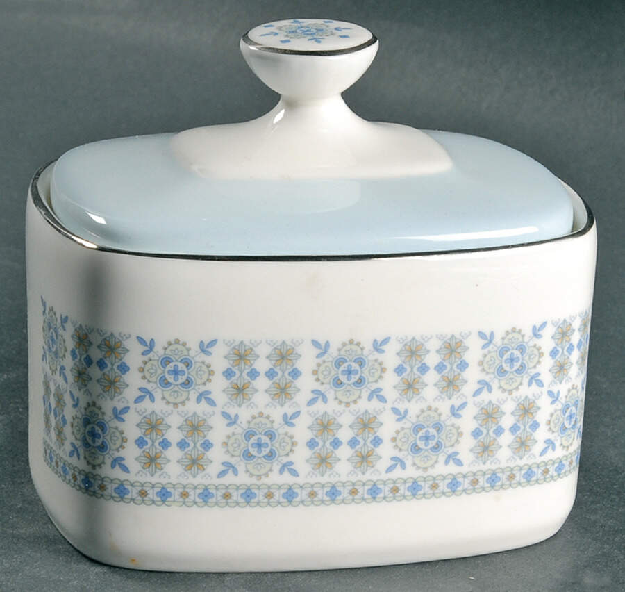 Counterpoint Sugar Bowl & Lid by Royal Doulton-1