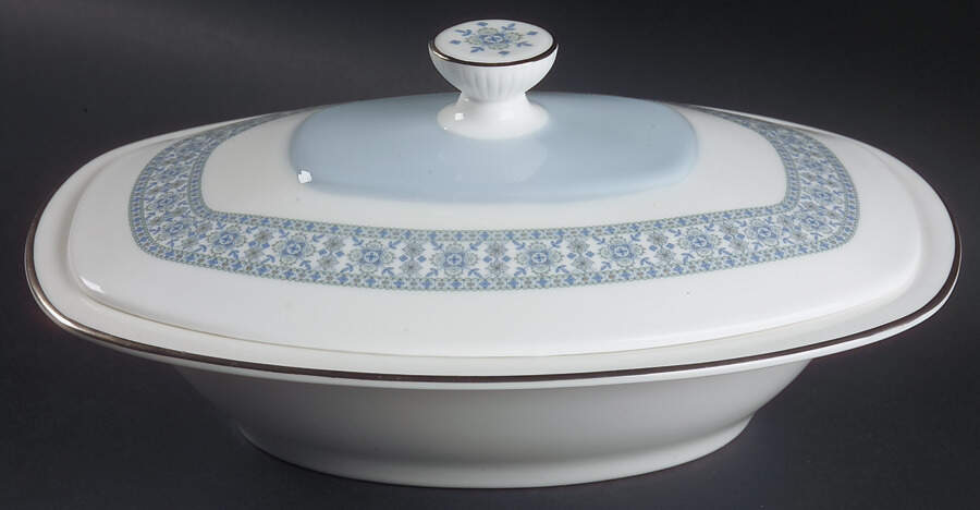 Counterpoint Oval Covered Vegetable (OV11 Base) by Royal Doulton-1