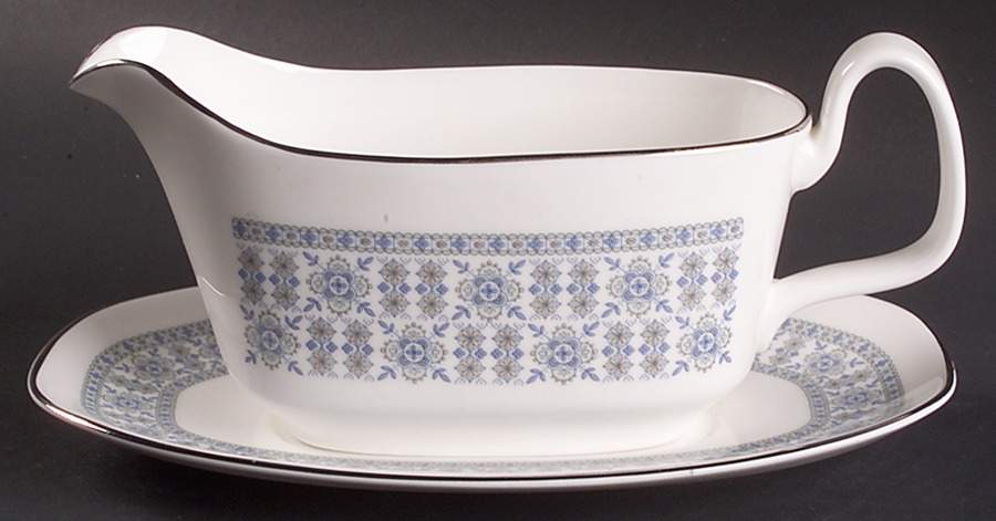 Counterpoint Gravy Boat & Underplate by Royal Doulton-1