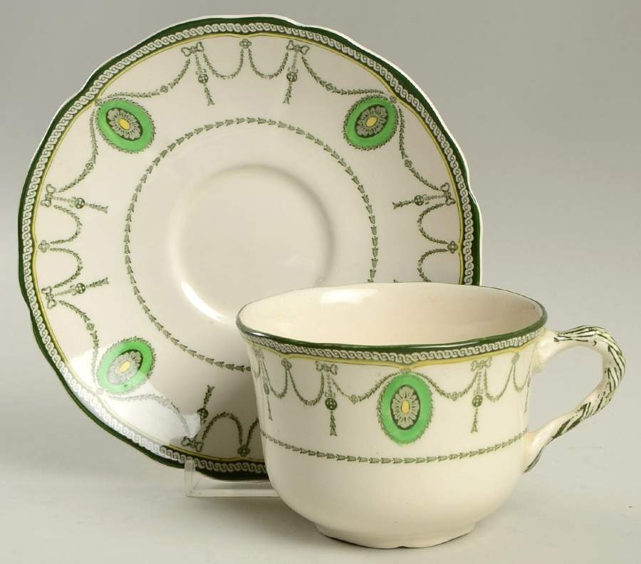 Countess Oversized Cup & Saucer Set by Royal Doulton-1