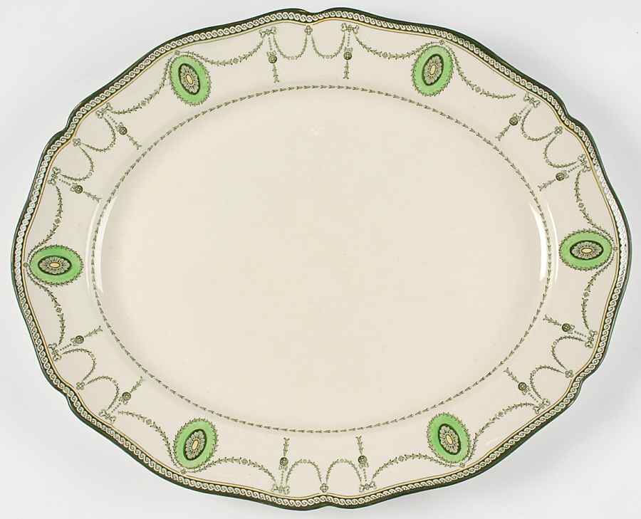 Countess 17" Oval Serving Platter by Royal Doulton-1