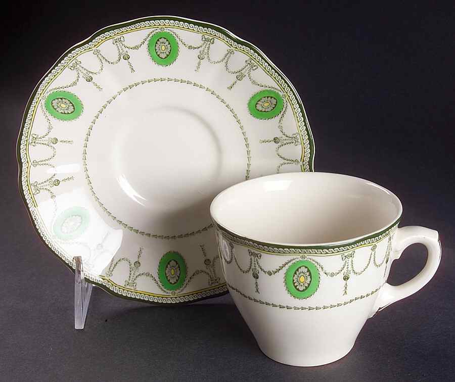 Countess Flat Cup & Saucer Set by Royal Doulton-1