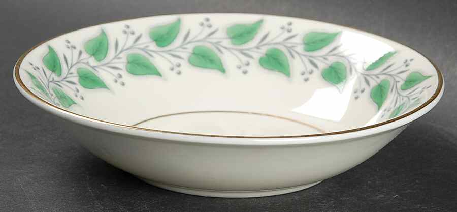Coventry Green (Green Leaves) Fruit/Dessert (Sauce) Bowl by Royal Doulton-1