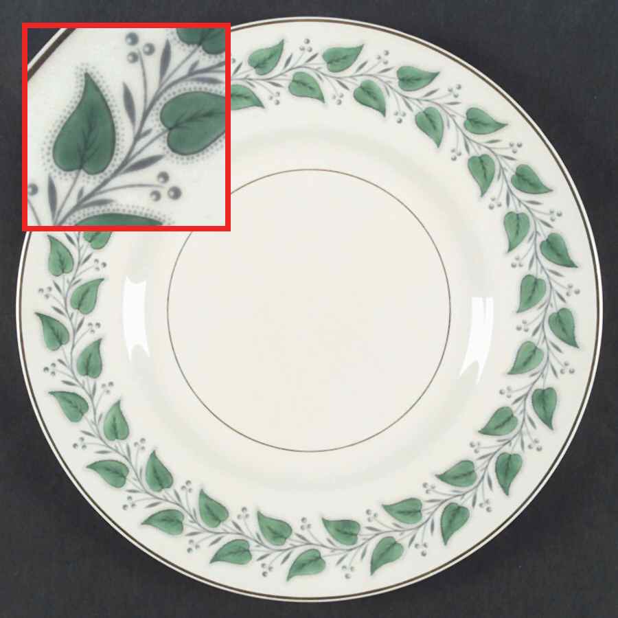 Coventry Green (Green Leaves) Dinner Plate by Royal Doulton-1