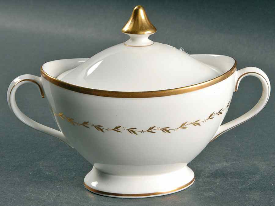 Covington Sugar Bowl & Lid by Royal Doulton-1
