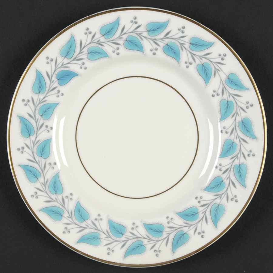 Coventry Blue Turquoise Bread & Butter Plate by Royal Doulton-1