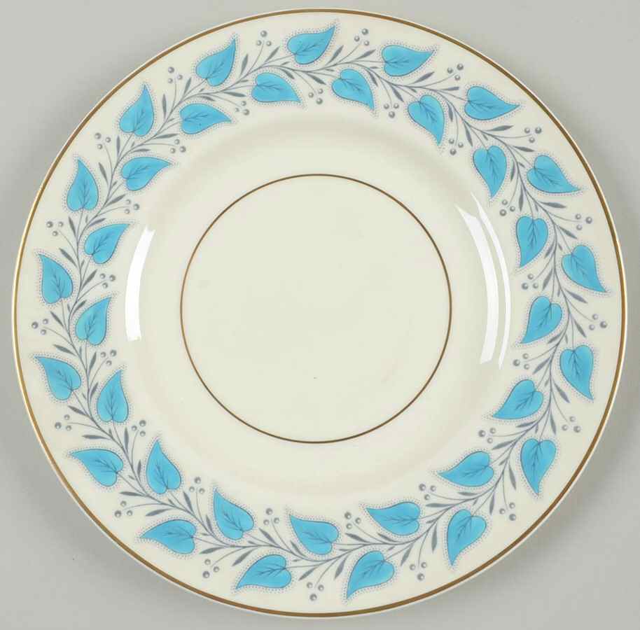 Coventry Blue Turquoise Salad Plate by Royal Doulton-1