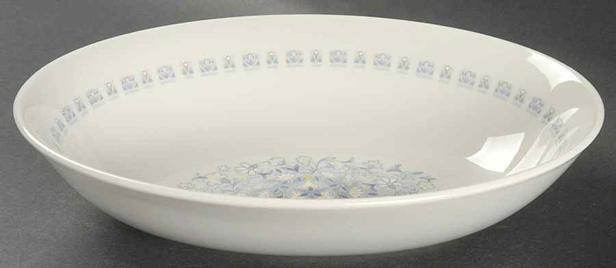 Crawford 9" Oval Vegetable Bowl by Royal Doulton-1